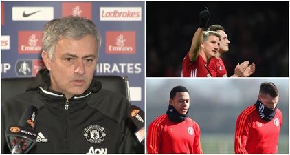 Jose Mourinho offers an update on the futures of three Manchester United players