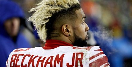 Odell Beckham Jr. reportedly punched a hole in the wall after one of his worst performances