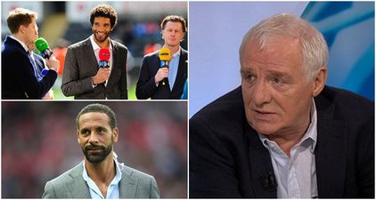 Eamon Dunphy has slaughtered the quality of football pundits on British TV