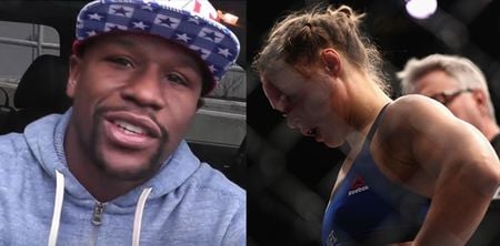 WATCH: Floyd Mayweather gives Ronda Rousey the exact message she needs to hear right now