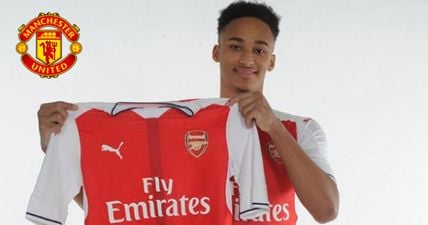 Did Arsenal new boy delete Twitter account after being exposed as a Manchester United fan?