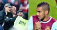 West Ham so worried of fan trouble they have security guarding a picture of Dimitri Payet