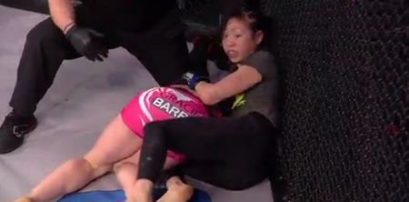 WATCH: Huge controversy as fighter chokes opponent unconscious, but still loses fight