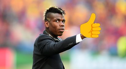 Twitter has a field day with the #Pogba emoji after his handball nightmare against Liverpool