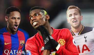 Paul Pogba named third highest valued footballer on the planet