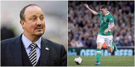 Rafa Benitez looks to add midfielder to the Irish contingent on Tyneside