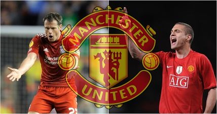 Nemanja Vidic and Jamie Carragher are in complete agreement on Manchester United’s title chances