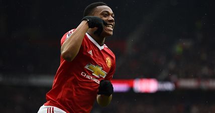 Anthony Martial reveals his two footballing heroes