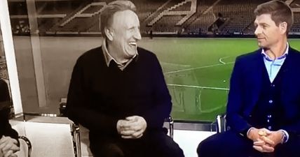 Steven Gerrard gave Neil Warnock absolutely no change after his weird Liverpool joke