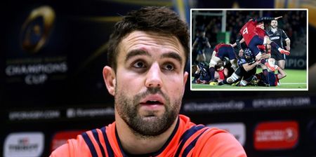 Conor Murray couldn’t hide his feelings over the treatment he received against Glasgow