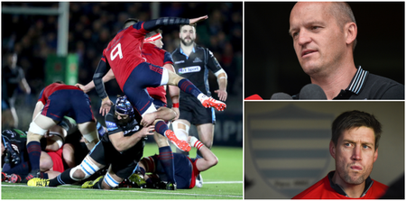 Ronan O’Gara and Gregor Townsend have very different views on Conor Murray treatment