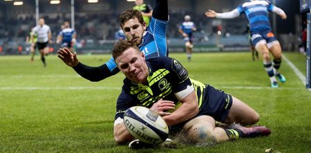 Some Leinster fans got an awful fright when they purposefully kicked the ball dead to seal Castres draw