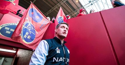 WATCH: Ronan O’Gara accidentally gives away true allegiance before Munster game