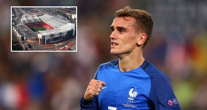 Antoine Griezmann’s brother appears to be winding-up Manchester United fans