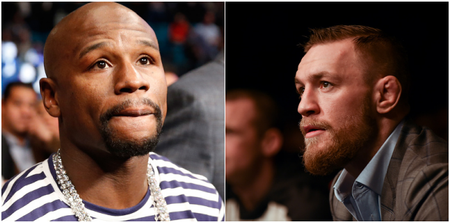 WATCH: Floyd Mayweather offers greatest indication that Conor McGregor fight will happen