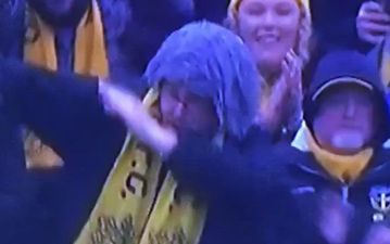 Neutrals were all supporting Sutton United until one of their fans started dabbing