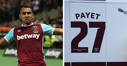 West Ham fan has an ingenious way of getting round the Dimitri Payet shirt dilemma