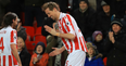 Peter Crouch just brought back the robot after scoring his 100th Premier League goal