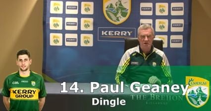 Kerry drag the GAA into 2017 with epic team announcement against new-look Donegal