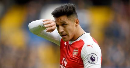 Alexis Sanchez tries to justify wimpy behaviour with least graphic injury picture ever