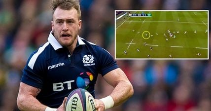 WATCH: No-one else spotted who was really to blame for that “schoolboy” Stuart Hogg try