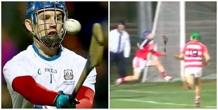 WATCH: Cork goalkeeper’s freakish display of bravery and reflexes