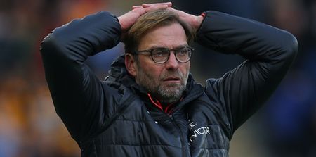 Even Jurgen Klopp admits his ambitions for the rest of the season are a bit dodgy