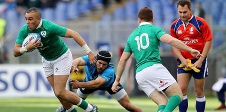 One man is subject to all the love in Ireland’s blistering first half