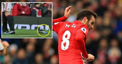 Juan Mata’s boot ‘celebration’ for Manchester United wasn’t all it seemed