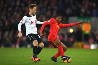 Gini Wijnaldum’s wild celebration after first Sadio Mané goal shows exactly what it meant to him