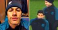 Neymar’s Barcelona teammates clearly find his new moustache hilarious