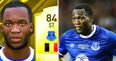 Romelu Lukaku’s bothered-not-bothered reaction to not being upgraded on FIFA is great