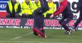 Rangers miss forces caretaker boss to literally turn upside down in frustration