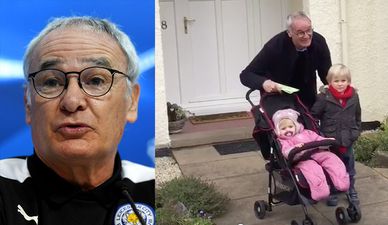 Sacked Claudio Ranieri shows what a bloody lovely man he is with great fan gesture