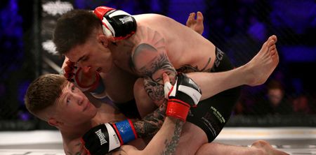 Norman Parke beats Paul Redmond, but it wasn’t enough to earn him BAMMA lightweight title