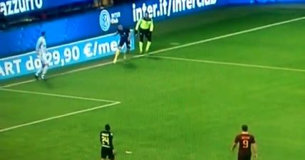 WATCH: Ivan Perisic booked for trying to head the ball back to his own goalkeeper