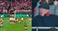 Alex Ferguson’s reaction to Zlatan Ibrahimovic’s free-kick was priceless