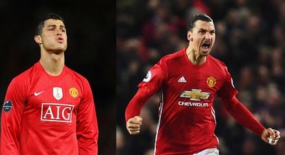 Zlatan Ibrahimovic has already matched Cristiano Ronaldo’s goal tally for his final season at Old Trafford