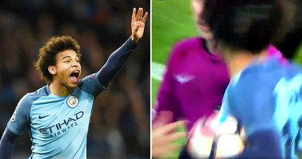 Manchester United fans are livid that Leroy Sane got away with some shocking rudeness last night