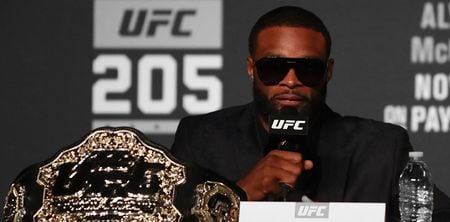 Anyone who criticises UFC champion Tyron Woodley for playing the race card should listen to this