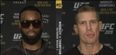 WATCH: The incredibly tense Tyron Woodley-Stephen Thompson interview that everyone’s talking about