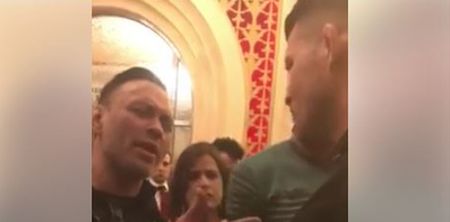 WATCH: Michael Bisping and Eddie Bravo got into a heated argument at UFC 209 media day