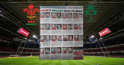 Welsh paper’s head-to-head ratings comparing both teams are far, far too kind to Ireland