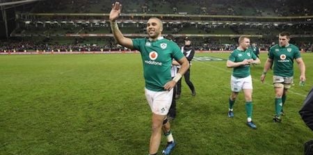 People having a go at Simon Zebo’s behaviour post-match need to cop on