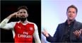 Michael Owen called out for his analysis of Arsenal’s Olivier Giroud