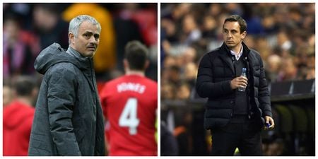 Gary Neville might be getting his excuses in early ahead of Manchester United v Chelsea