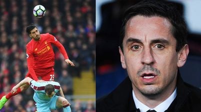 Even Liverpool fans will agree with Gary Neville’s damning assessment of Emre Can