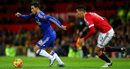 Eden Hazard absolutely embarrasses Chris Smalling with delicious turn