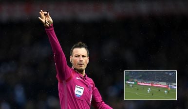 Mark Clattenburg angers a whole new group of fans with contentious penalty call