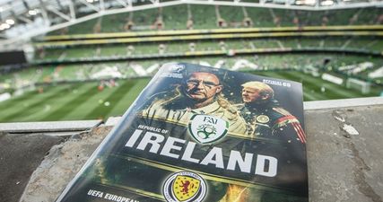 The official match programme for Ireland and Wales is bloody gorgeous